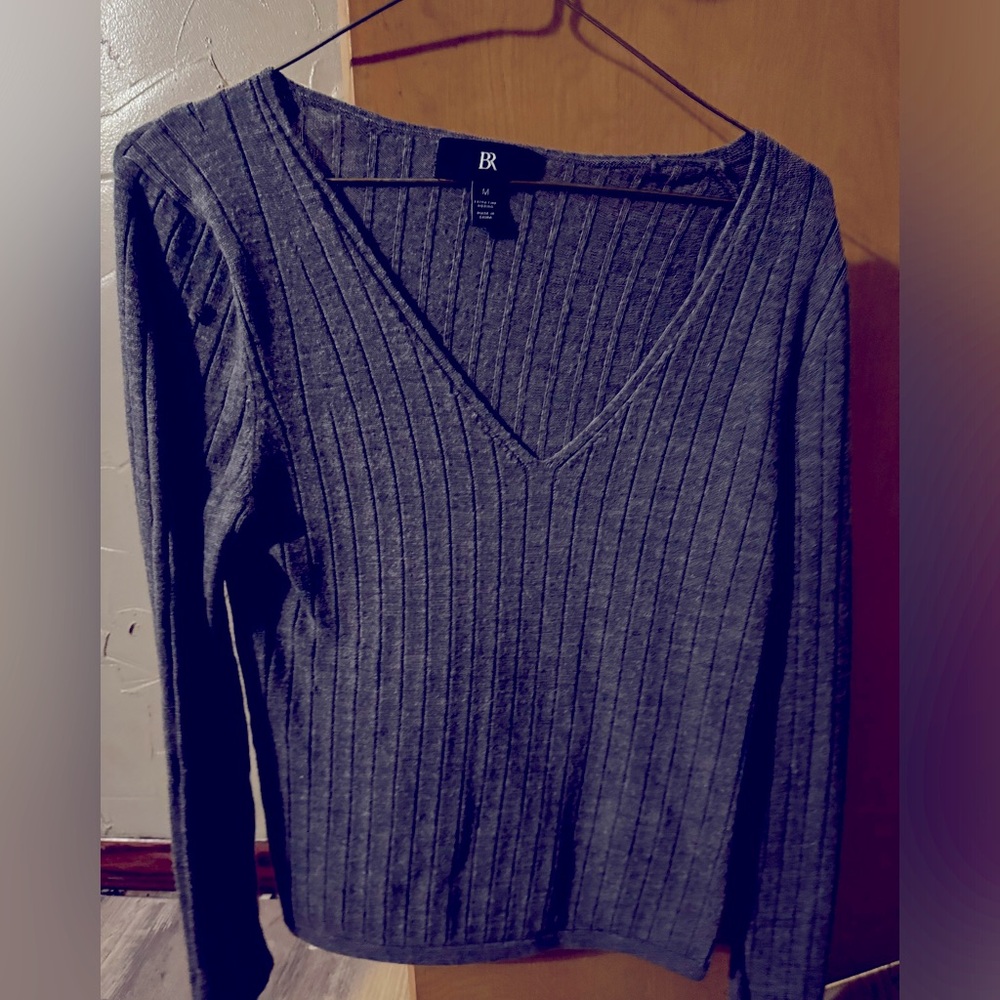 Banana republic  grey top